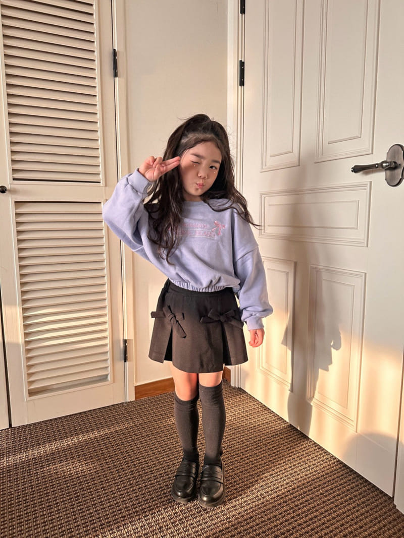 Comma - Korean Children Fashion - #fashionkids - Embroidery Sweatshirt - 10