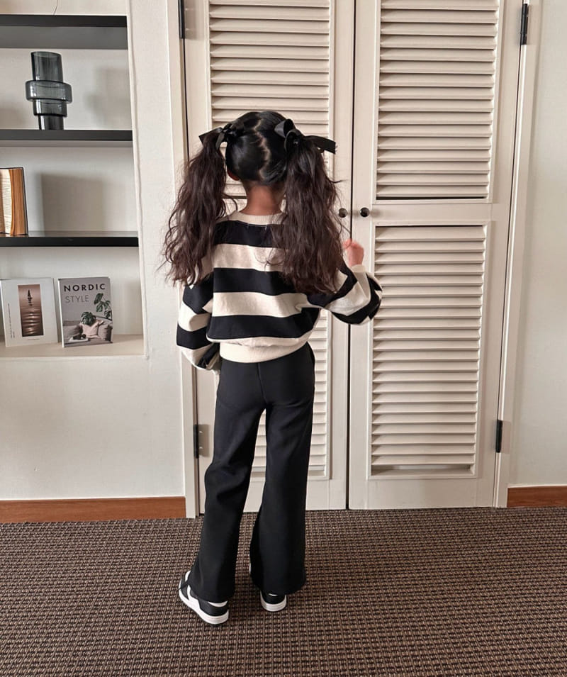 Comma - Korean Children Fashion - #kidzfashiontrend - Wide Boots Cut Pants - 11