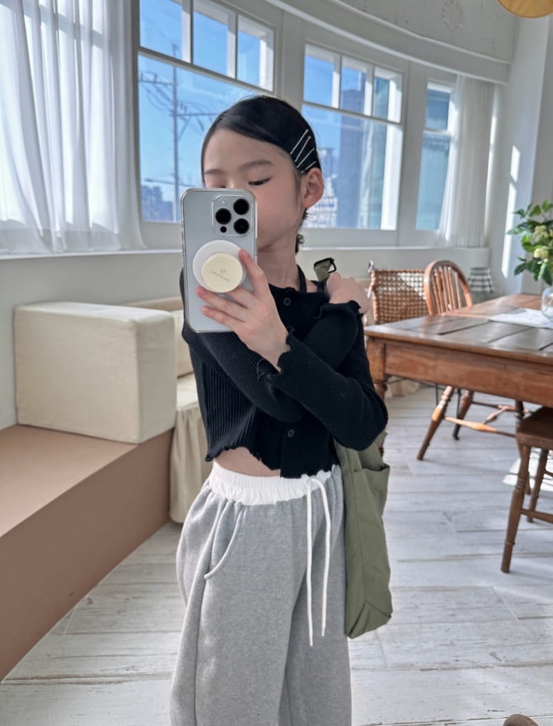 Comma - Korean Children Fashion - #kidzfashiontrend - Terry Cardigan - 9