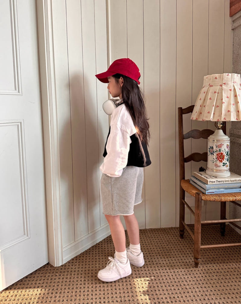 Comma - Korean Children Fashion - #littlefashionista - Color Crop Tee - 3