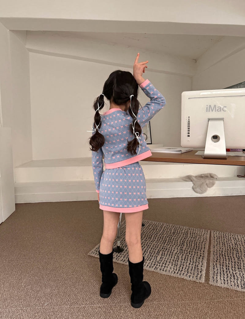 Comma - Korean Children Fashion - #minifashionista - Jacquard Skirt - 9