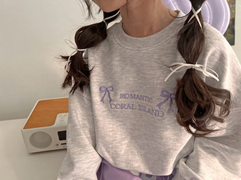 Comma - Korean Children Fashion - #minifashionista - Embroidery Sweatshirt
