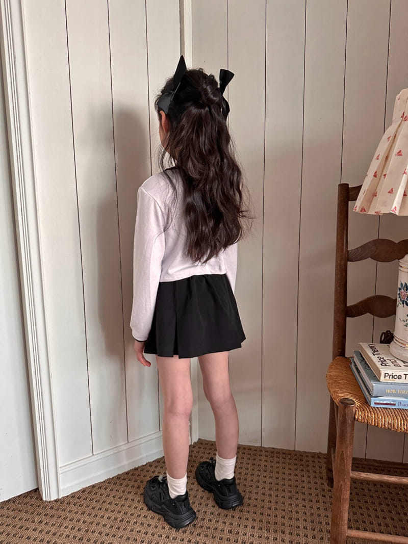 Comma - Korean Children Fashion - #toddlerclothing - Shirring Ribbon Tee - 4