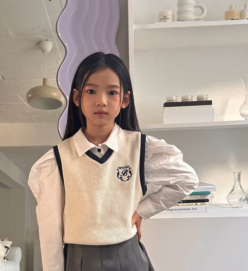 Comma - Korean Children Fashion - #todddlerfashion - Banding Vest