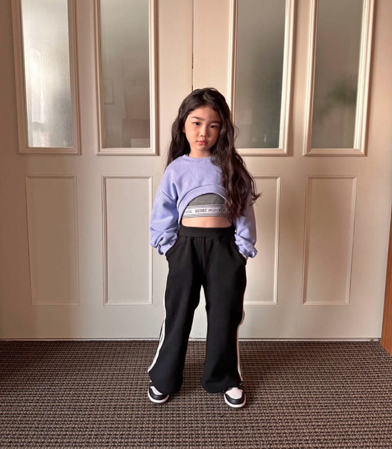 Comma - Korean Children Fashion - #todddlerfashion - Short Sweatshirt - 10