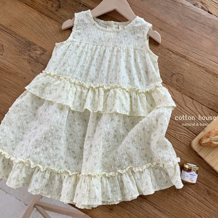 Cotton House - Korean Children Fashion - #minifashionista - Herb KanKang One-Piece