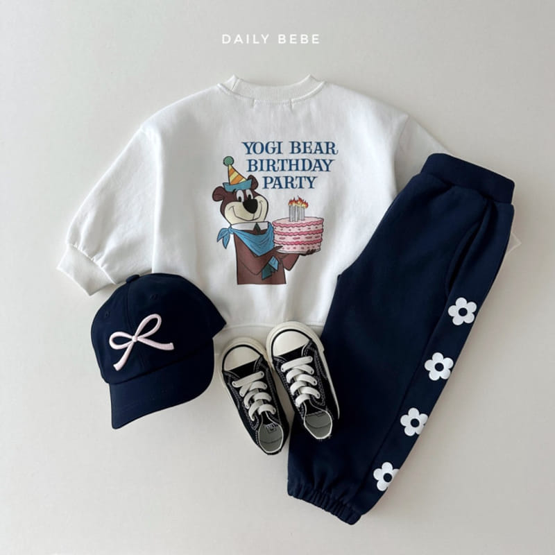 Daily Bebe - Korean Children Fashion - #Kfashion4kids - Flower Pants - 6