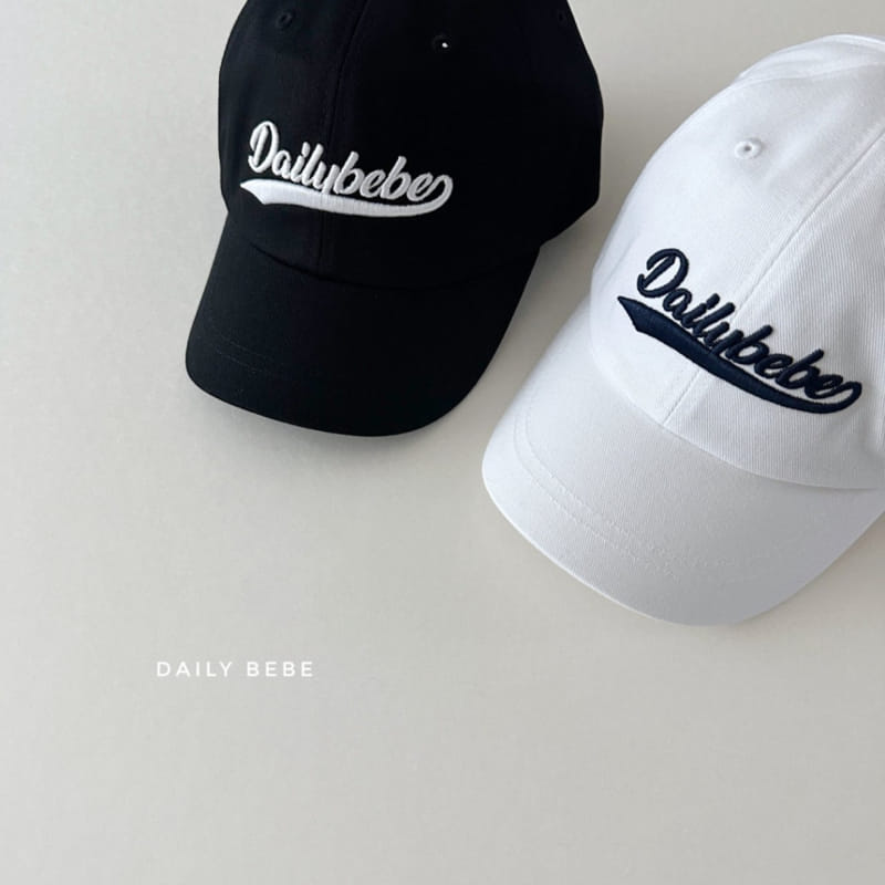 Daily Bebe - Korean Children Fashion - #childofig - Daily Embroidery Ball Cap - 9