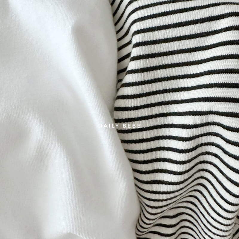 Daily Bebe - Korean Children Fashion - #childofig - Layered Tee - 8