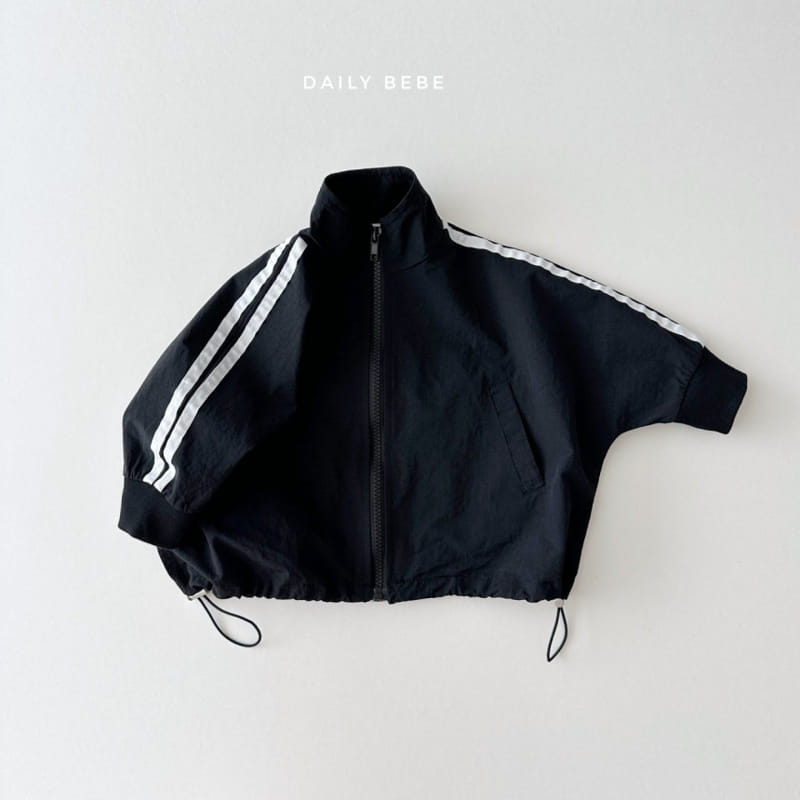 Daily Bebe - Korean Children Fashion - #childofig - Line Windbreak - 8