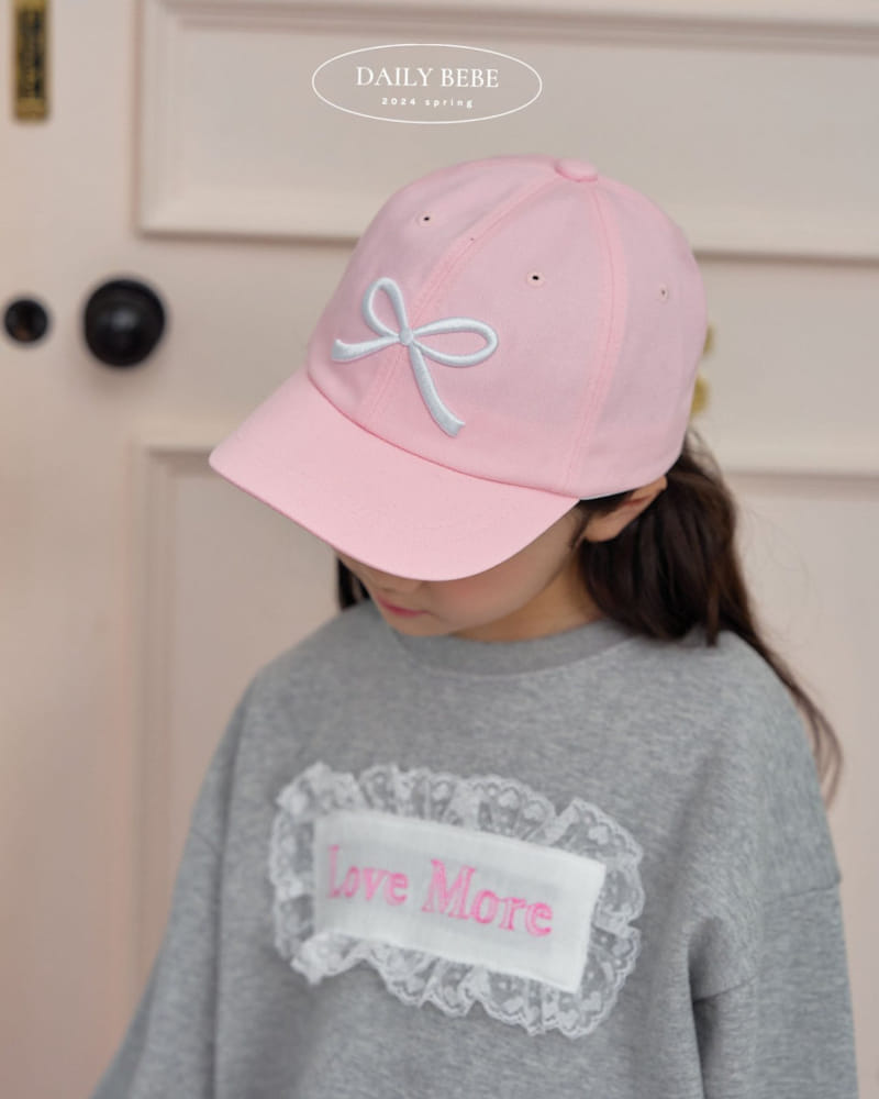 Daily Bebe - Korean Children Fashion - #childrensboutique - Ribbon Ball Cap - 9