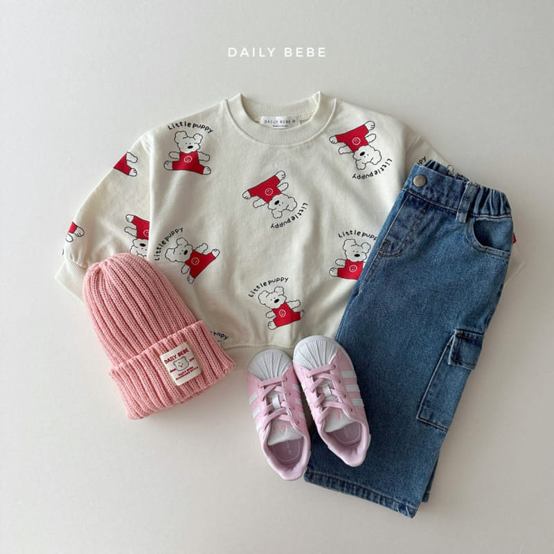 Daily Bebe - Korean Children Fashion - #childofig - Cargo Denim Pants - 4