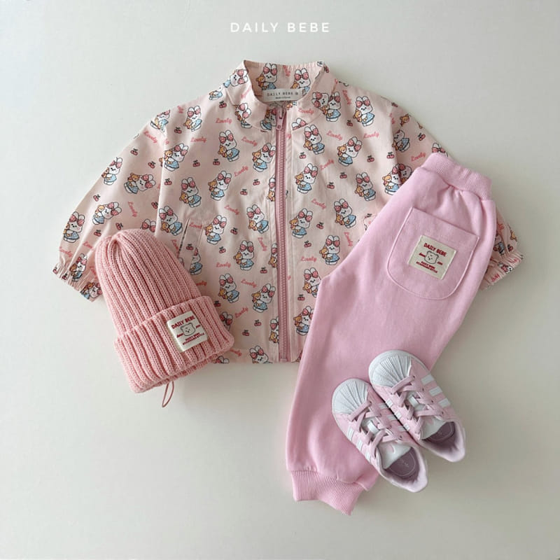 Daily Bebe - Korean Children Fashion - #childrensboutique - Pattern Windbreak - 11