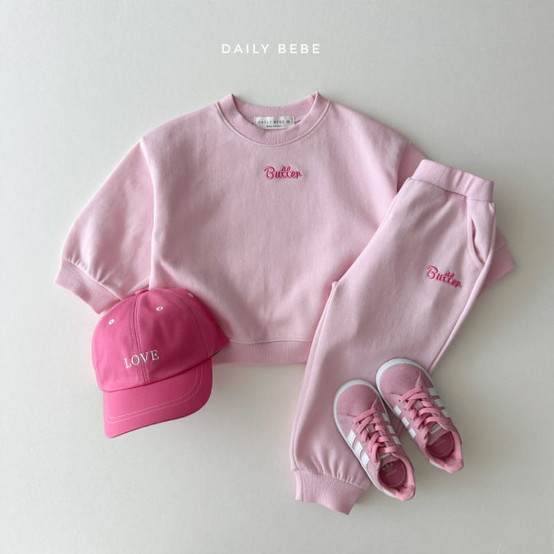 Daily Bebe - Korean Children Fashion - #designkidswear - Butter Top Bottom Set - 3