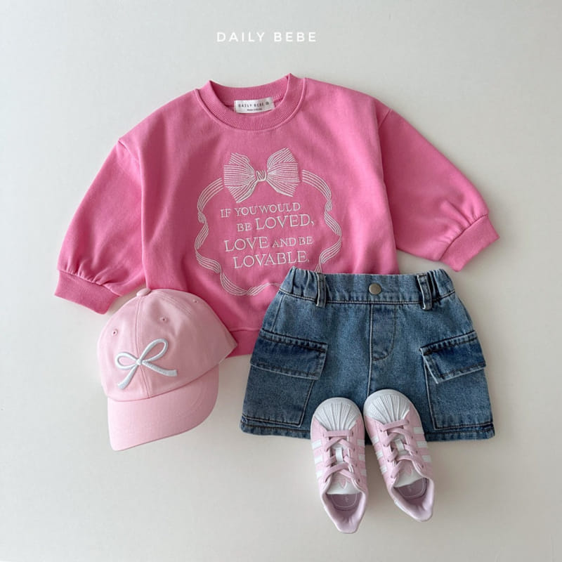 Daily Bebe - Korean Children Fashion - #discoveringself - Cargo Denim Skirt - 7