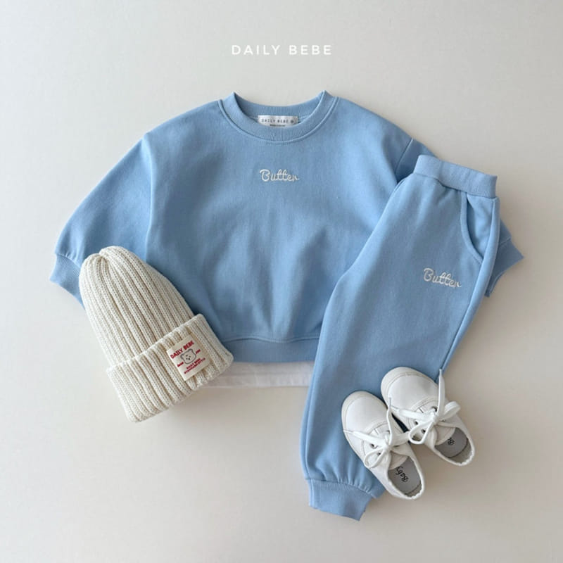 Daily Bebe - Korean Children Fashion - #designkidswear - Butter Top Bottom Set - 4