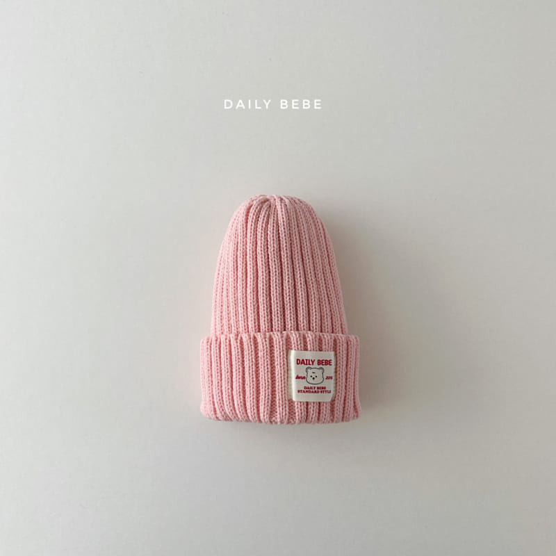 Daily Bebe - Korean Children Fashion - #fashionkids - Patch Long Beanie - 3