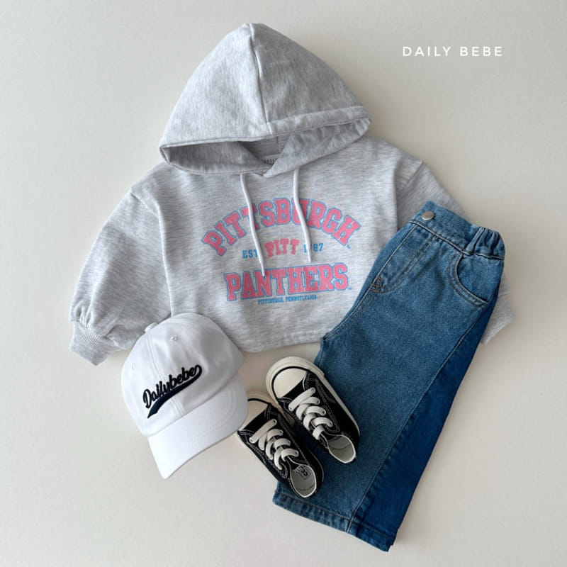 Daily Bebe - Korean Children Fashion - #fashionkids - Pittsburgher Hoody Tee - 10