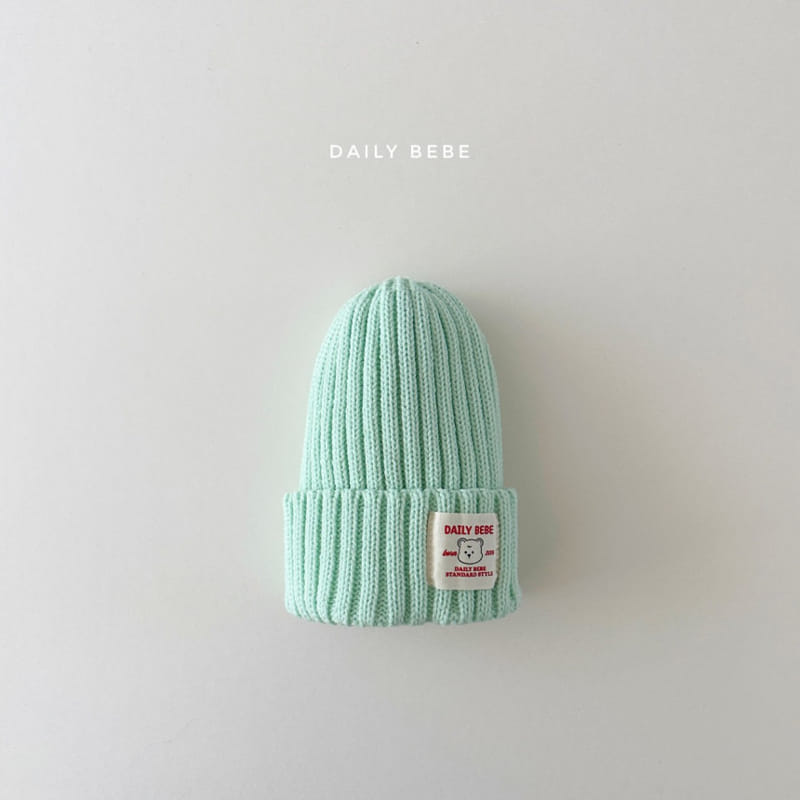 Daily Bebe - Korean Children Fashion - #kidsstore - Patch Long Beanie - 5