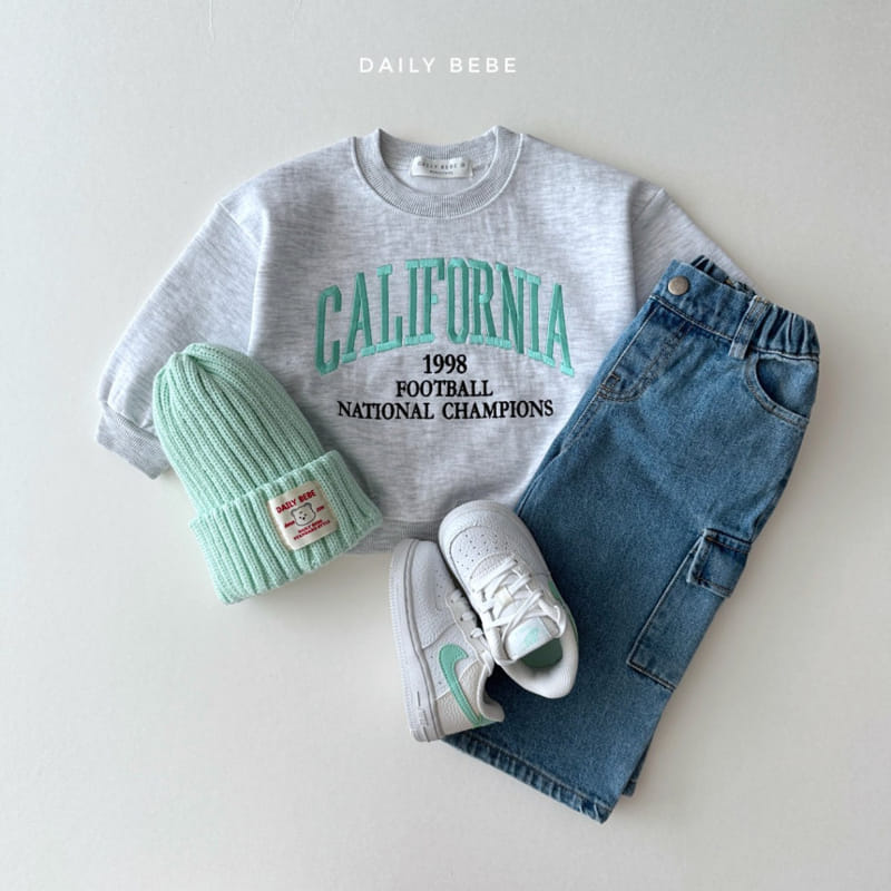 Daily Bebe - Korean Children Fashion - #kidsstore - Cargo Denim Pants - 9