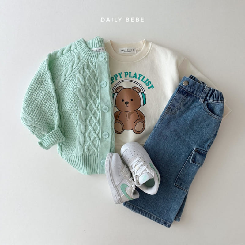 Daily Bebe - Korean Children Fashion - #kidzfashiontrend - Cargo Denim Pants - 10