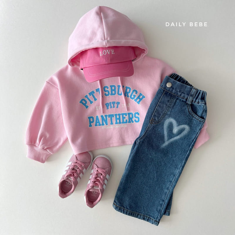 Daily Bebe - Korean Children Fashion - #magicofchildhood - Heart Denim - 11