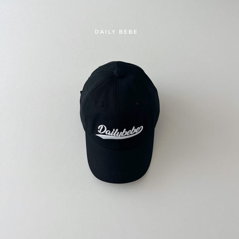Daily Bebe - Korean Children Fashion - #magicofchildhood - Daily Embroidery Ball Cap - 6