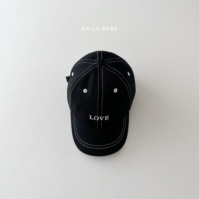Daily Bebe - Korean Children Fashion - #magicofchildhood - Love Ball Cap - 5