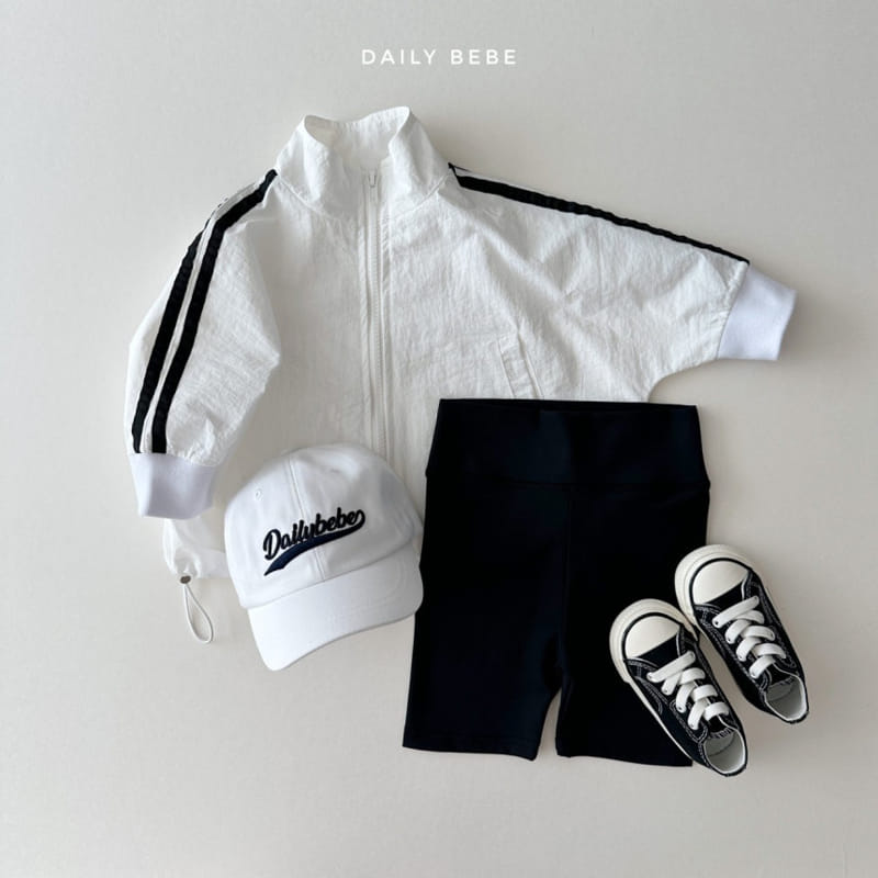 Daily Bebe - Korean Children Fashion - #littlefashionista - Line Windbreak - 4