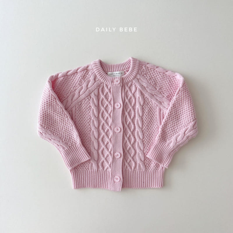 Daily Bebe - Korean Children Fashion - #minifashionista - Spring Twiddle Cardigan - 6