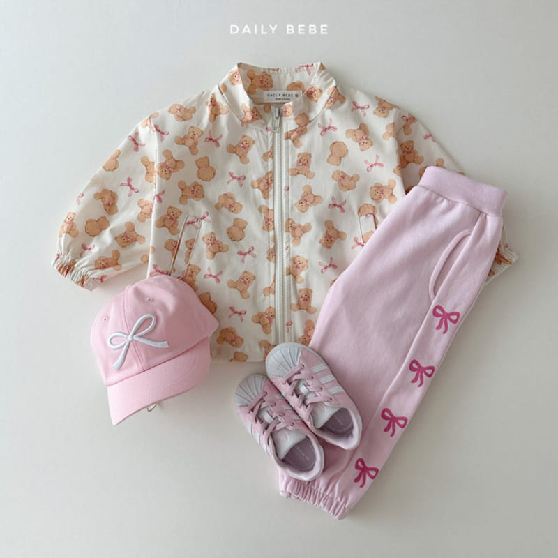 Daily Bebe - Korean Children Fashion - #minifashionista - Pattern Windbreak - 5