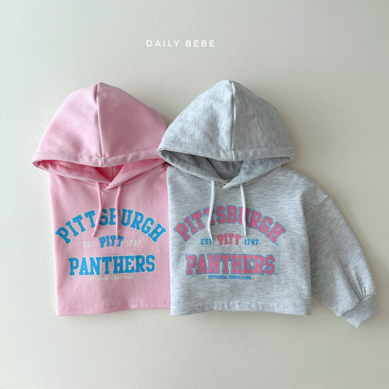Daily Bebe - Korean Children Fashion - #minifashionista - Pittsburgher Hoody Tee