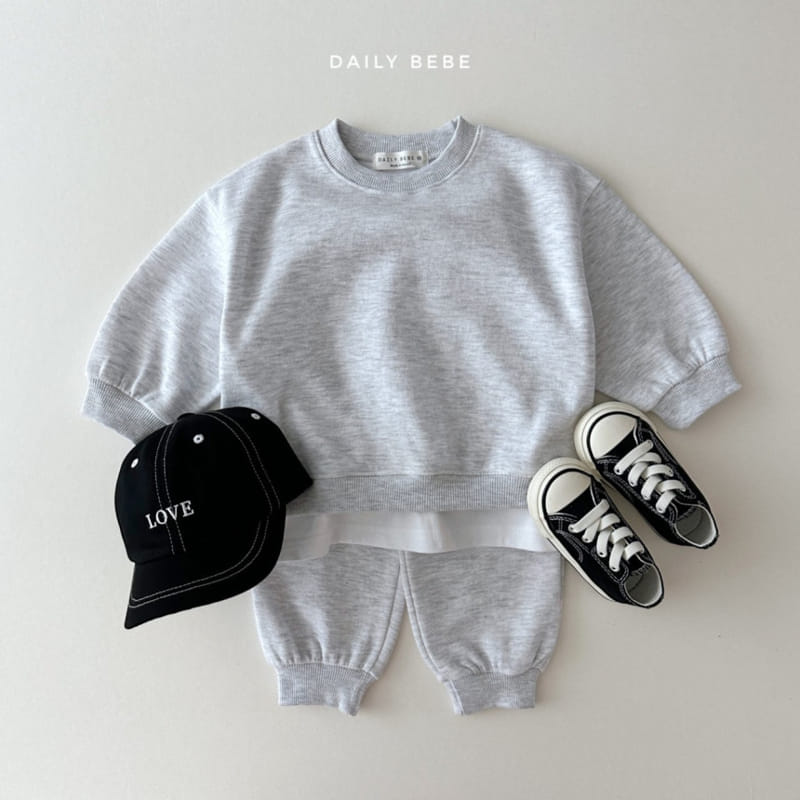 Daily Bebe - Korean Children Fashion - #minifashionista - Layered Top Bottom Set - 7
