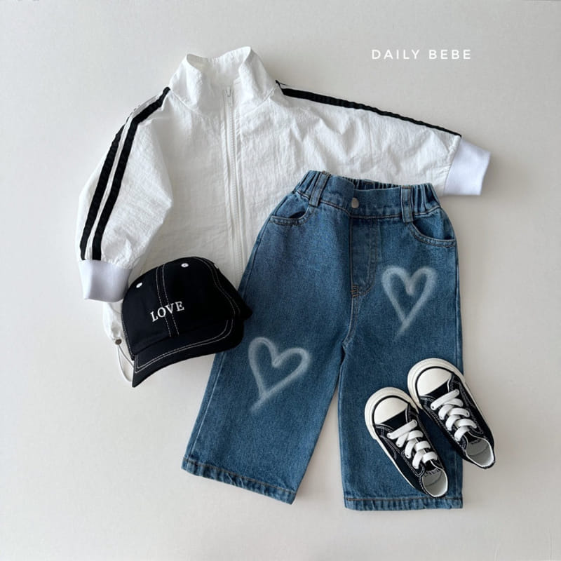 Daily Bebe - Korean Children Fashion - #minifashionista - Line Windbreak - 5