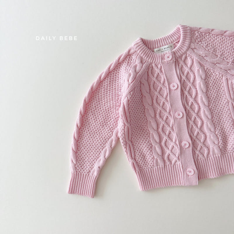 Daily Bebe - Korean Children Fashion - #prettylittlegirls - Spring Twiddle Cardigan - 7