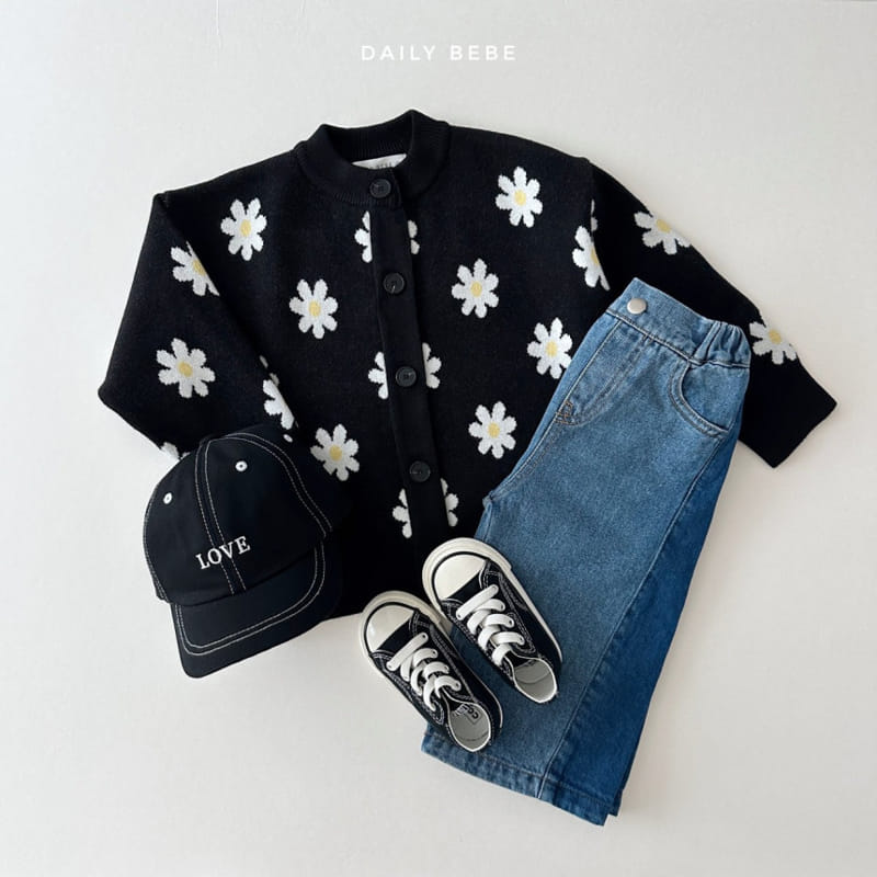 Daily Bebe - Korean Children Fashion - #toddlerclothing - Daisy Cardigan - 10