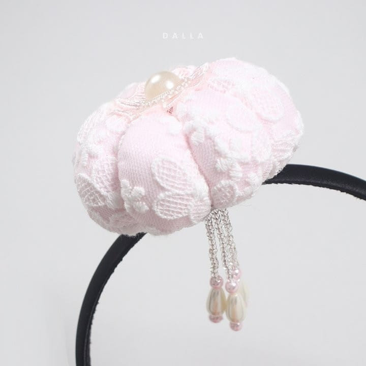 Dalla - Korean Children Fashion - #designkidswear - Hanbok Pumpkin Hair Band - 11