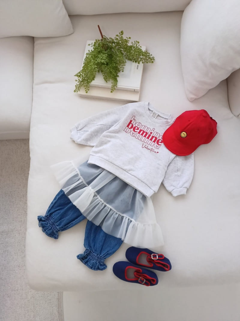 Dalla - Korean Children Fashion - #kidsshorts - Sleeve Slit Sweatshirt - 7