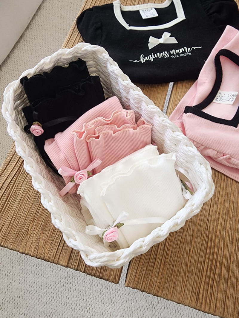 Dalla - Korean Children Fashion - #kidzfashiontrend - Rib Knee Socks - 8