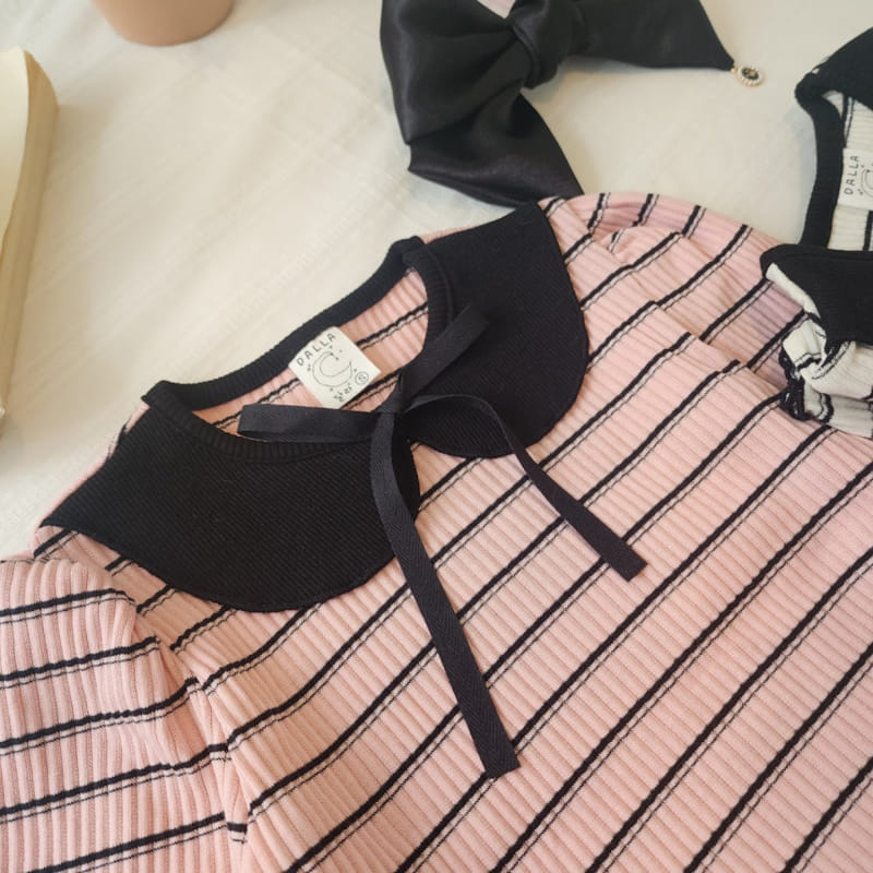 Dalla - Korean Children Fashion - #littlefashionista - Rib ST Tee - 7