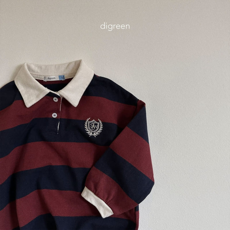 Digreen - Korean Children Fashion - #Kfashion4kids - Rugby Tee - 9
