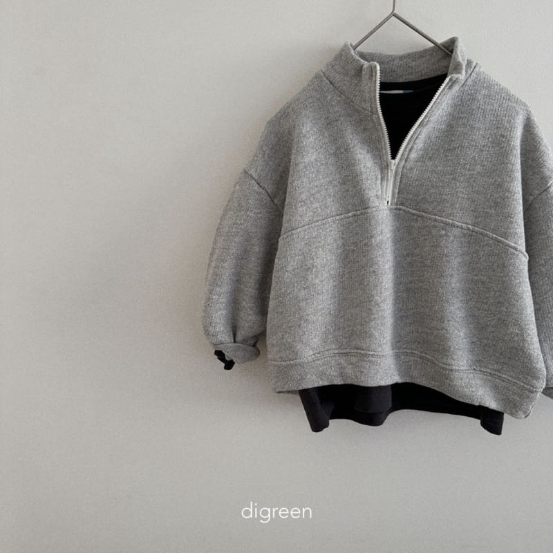 Digreen - Korean Children Fashion - #childofig - Boca Half Open Zip Up - 11