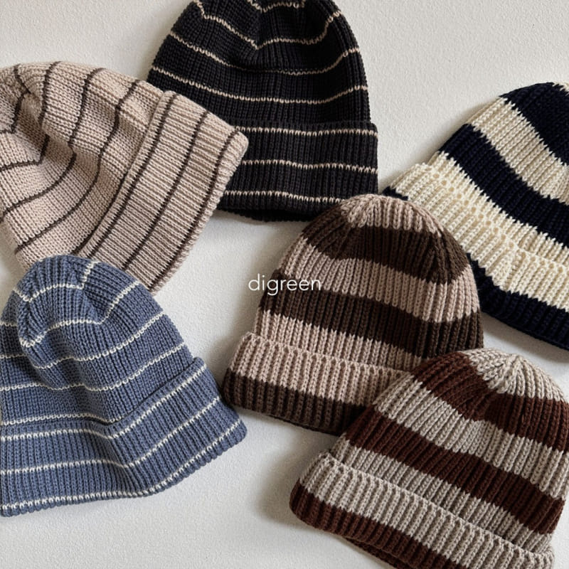 Digreen - Korean Children Fashion - #childofig - Line Beanie - 10
