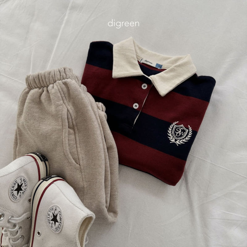 Digreen - Korean Children Fashion - #childrensboutique - Stitch Jogger Pants - 11