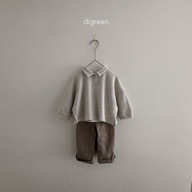 Digreen - Korean Children Fashion - #designkidswear - Collar Waffle Tee - 11