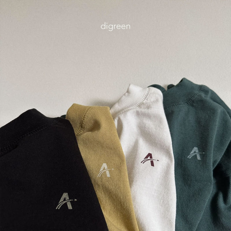 Digreen - Korean Children Fashion - #designkidswear - A Half Neck Tee - 3