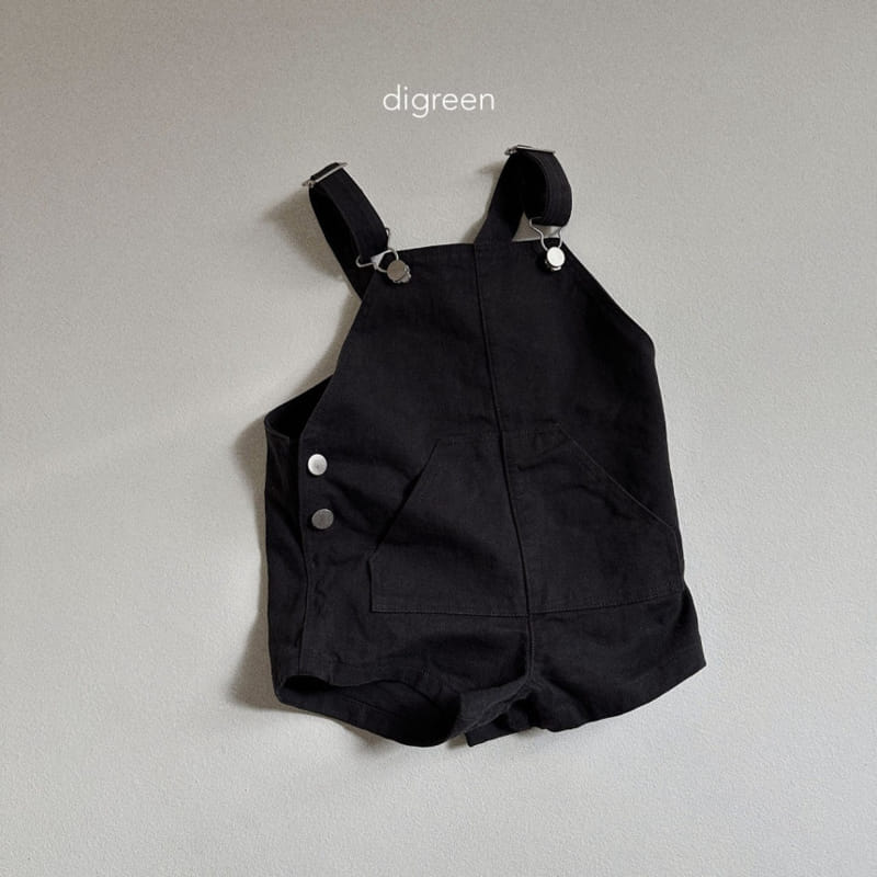 Digreen - Korean Children Fashion - #designkidswear - C Short Dungarees - 7