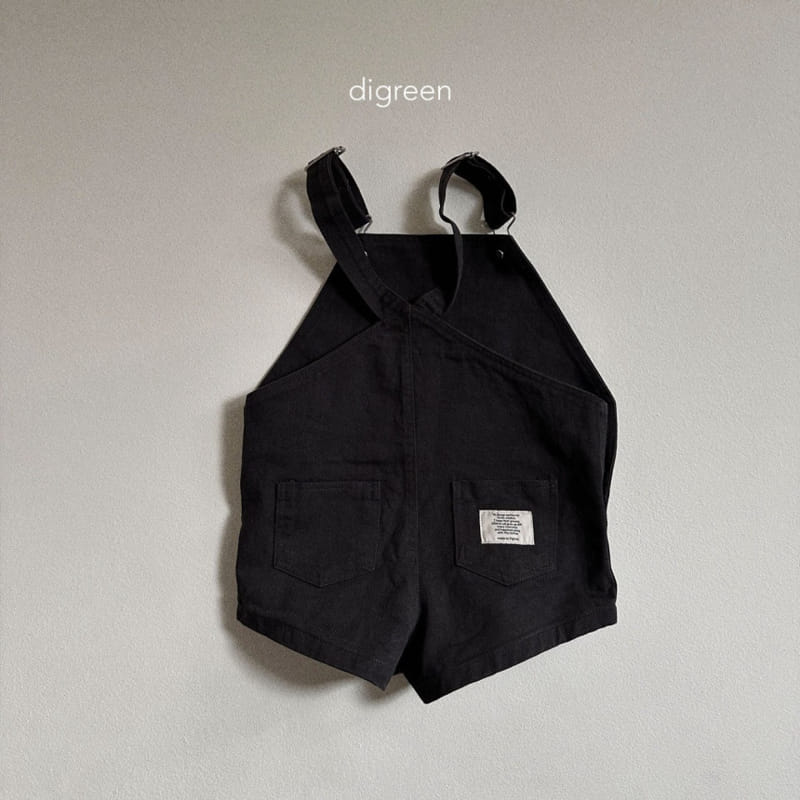 Digreen - Korean Children Fashion - #discoveringself - C Short Dungarees - 8