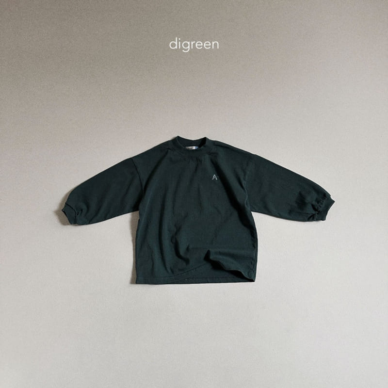 Digreen - Korean Children Fashion - #kidsshorts - A Half Neck Tee - 6