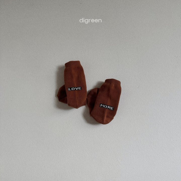 Digreen - Korean Children Fashion - #kidsshorts - More Love Socks - 10
